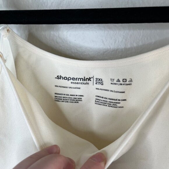 Shapermint Essentials Womens White Shaping Camisole Tank Top 2XL - Picture 4 of 5